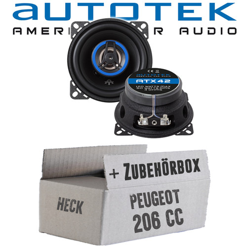 Coaxial haut parleur autotek - coaxial, haut-parleur