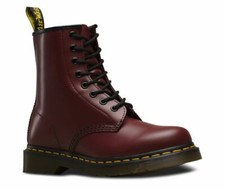Dr Martens Doc 8 Trou 1460 Lisse Cerise Rouge 11822600
