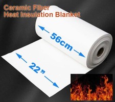 22"/56cm Wide Ceramic Fiber Thermal Insulation Ceiling Paper Thickness 1mm~10mm