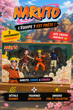 Figurines Naruto Team 7