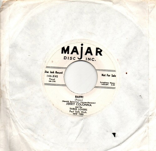 Jerry colonna baffi - jerry, colonna:baffi/chicago