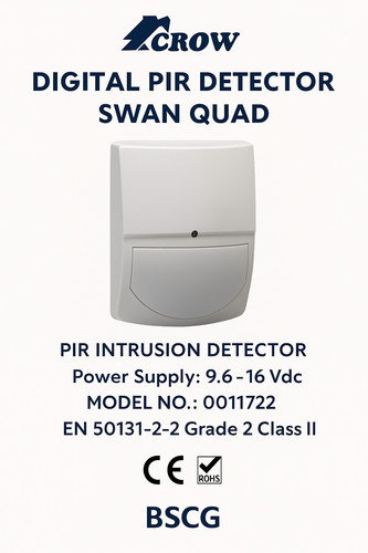 Crow swan quad digital pir - quad,