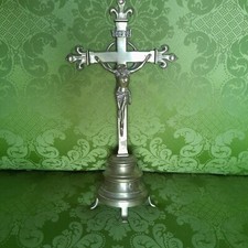 crucifix XVIIIème bronze ou