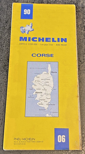 Carte routière michelin - routière, n°