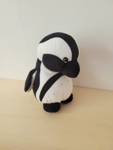 Peluche pingouin noir blanc - pingouin,