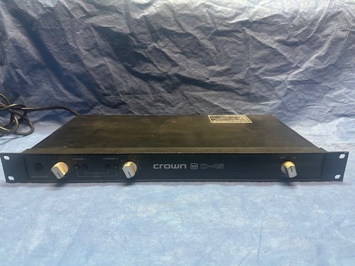 Crown audio power - d-45,