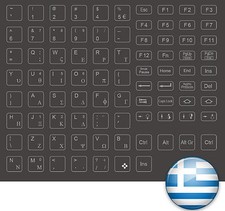 Autocollants de Clavier Grèce