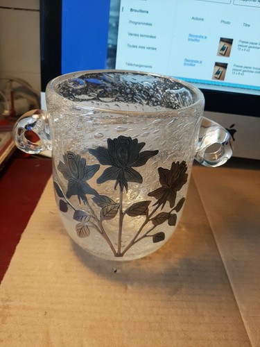Seau glace verre - glace,