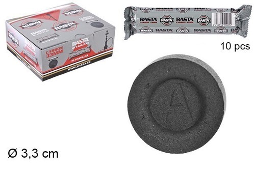 Pastilles charbon noir - de,