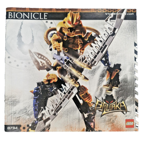Lego bionicle brutaka - brutaka, 8734