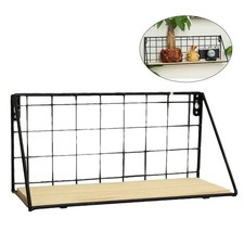 Étagère murale en fer forgé