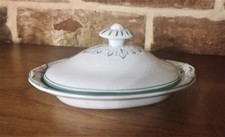 ancien plat avec couvercle dinette en faience P. REGOUT & Co MAASTRICHT  XIXe -1