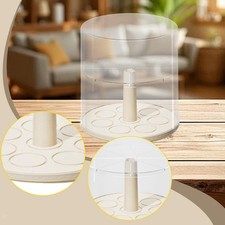 Vitrine rotative anti-rayures