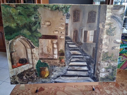 Ancienne tableau peinture - ancienne,