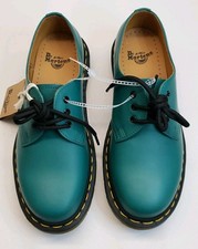 New/No Box Dr. Martens 1461 Oxford Teal Green Smooth Leather Shoes US  L 6   M 5
