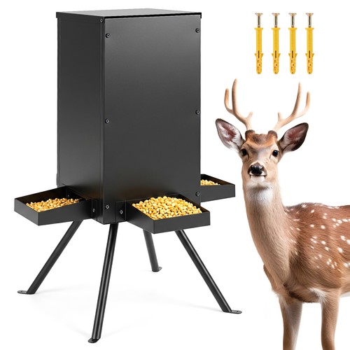 90lb gravity deer feeder - feeder, with