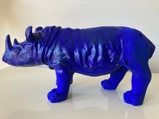 rhinocéros  Wowwee 1999 peint