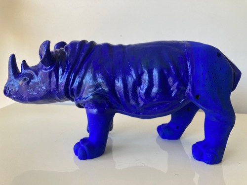 Rhinocéros wowwee 1999 peint - 1999,