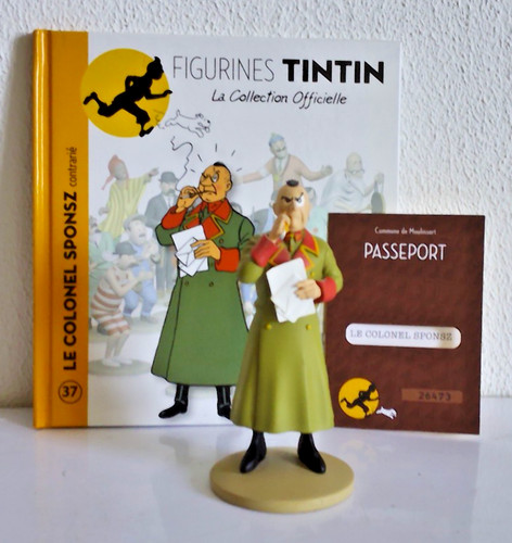 Figurine tintin collection - la,
