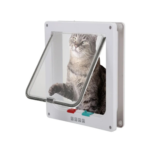 Porte rabat chat l serrure - porte,