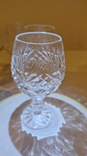6 verres a cognac en cristal
