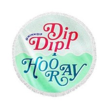 Minnidip Round Beach Towel -