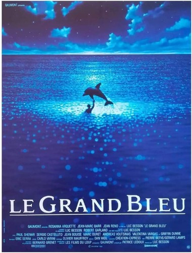 Grand bleu affiche cinéma - grand,