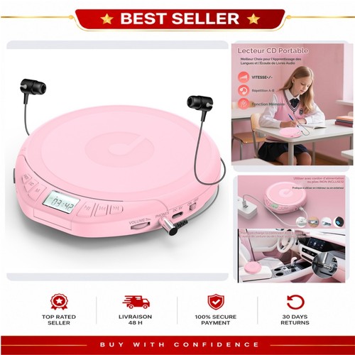 Gueray lecteur portable - cd,