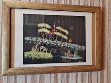 Tableau gouache art Africain