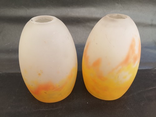Lot tulipes lustre - 2, lampe