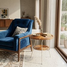 Table Basse Vintage Métal