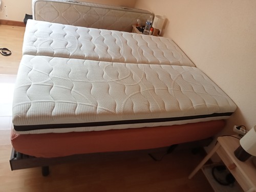 Matelas haut gamme - haut, de