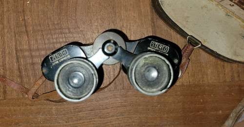 Ancienne paire jumelles - de,