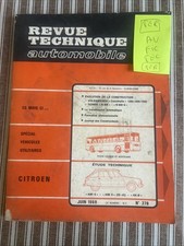 Revue Technique Citroen AMI 6