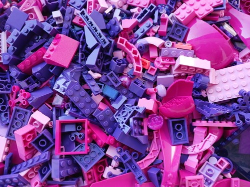 Lego vrac 250g rose - lego, à