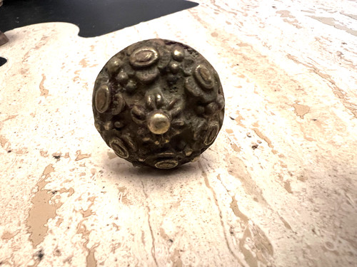 Bouton ancien métal porte - bouton,