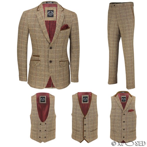 Hommes marron motif chevrons - hommes,