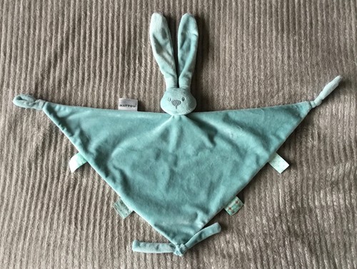Doudou lapin vert lapidou - lapin,
