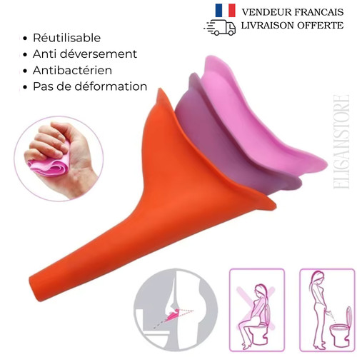 Urinoir féminin silicone - féminin,