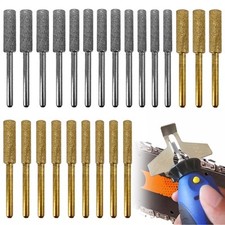 24 PièCes Affuteuse De Chaine Tronconneuse AffûTeur De TronçOnneuse Gabarit A...