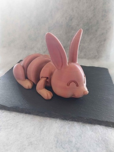 Petit lapin articulé 3d - articulé, en