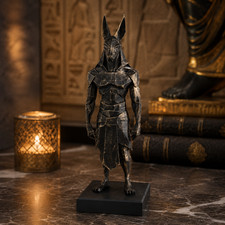 Statue anubis noir cm - statue, 22