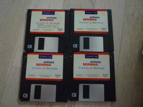 Bernina disquette logiciel de - ,