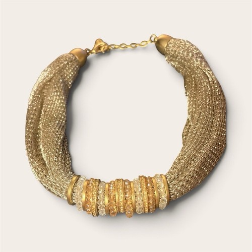 Collier ras cou - cou, multi-rangs