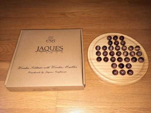 Jeu solitaire bois - jeu,