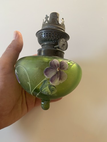 Antique enameled piano oil - antique,