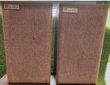 Paire Enceintes Vintage Martin