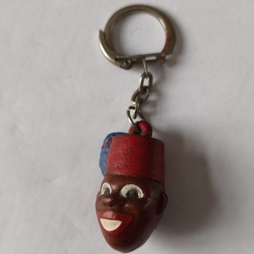 Porte clés figurine tête - porte-clés,