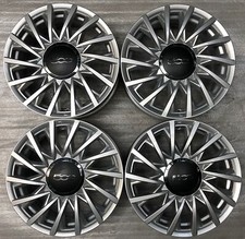4 Genuine Fiat Alloy Wheels 6Jx15 ET35 52027758 3827 500 F3428