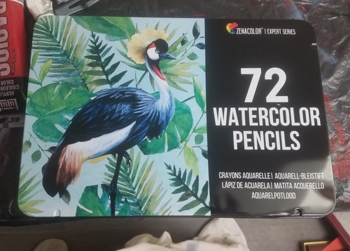 Lot crayons aquarelle - de, 72